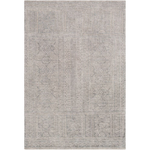 Sylvia 90 X 60 inch Gray Rug, Rectangle