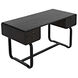 Voltes 60 X 26 inch Ebony Walnut Desk