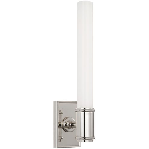 Chapman & Myers Owen LED 2.75 inch Polished Nickel Single Bath Light Wall Light
