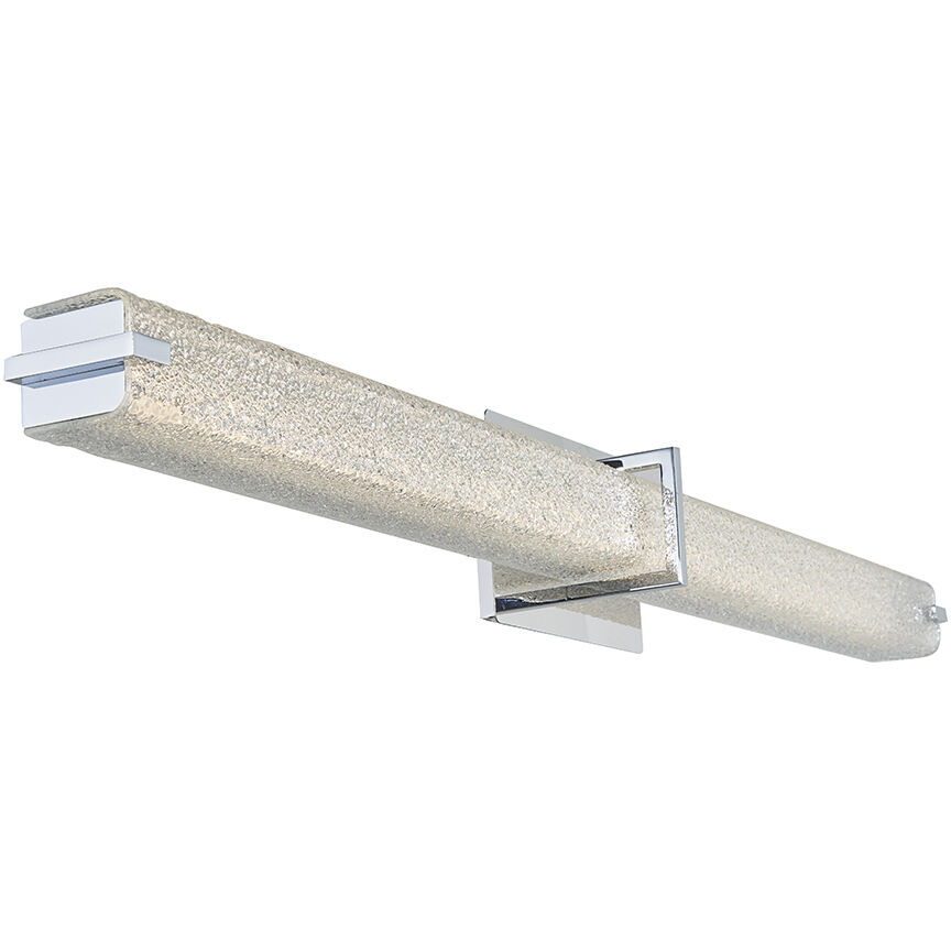 Squire LED 37.5 inch Chrome Bath Vanity Light Wall Light
