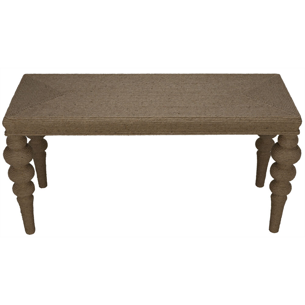 Ismail 64 X 25 inch Natural Console, Turned Leg