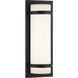 Brampton Wall Sconce Wall Light in Matte Black