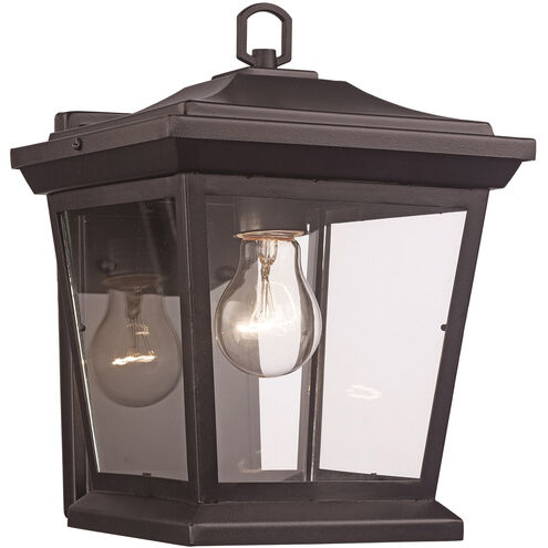 Turlock 1 Light 15 inch Black Outdoor Wall Lantern