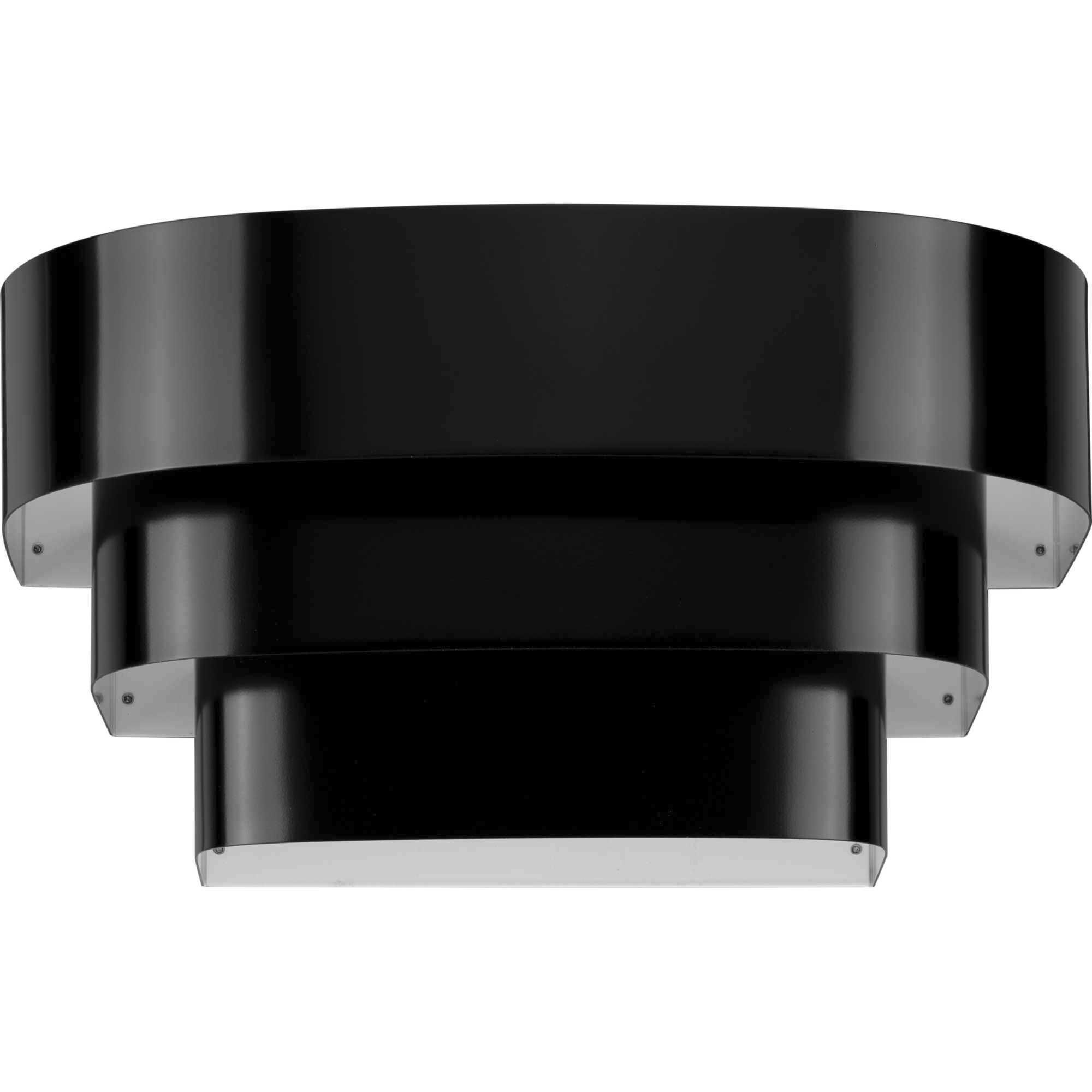 Louvered 1 Light 14 inch Matte Black Wall Sconce Wall Light