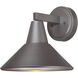 Bay Crest 1 Light 11 inch Dorian Bronze Outdoor Wall Mount, Great Outdoors