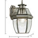 Ashford 1 Light 12 inch Antique Nickel Outdoor Sconce