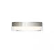 Pi LED 9 inch Stainless Steel Flush Mount Ceiling Light in 3500K, 9in.