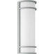 Cove 1 Light 18 inch Satin Outdoor Wall Sconce