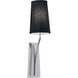 Diamond Sconce Wall Light in Black Shade