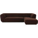 Zandro Brown Sectional, Right