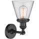Franklin Restoration Small Cone 1 Light 6 inch Oil Rubbed Bronze Semi-Flush Mount Ceiling Light in Clear Glass, Franklin Restoration