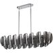 Chateau 6 Light 47.25 inch Polished Chrome Linear Chandelier Ceiling Light