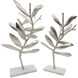 Intrinsic Silver and White Statuaries