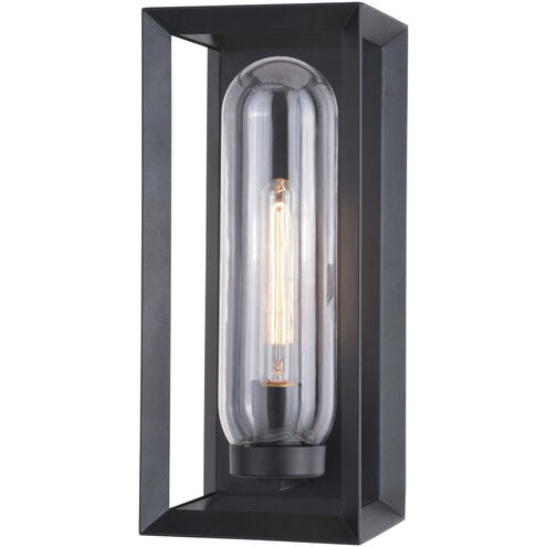 Pullman LED 15.5 inch Textured Black Outdoor Wall