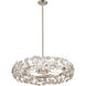 Camora 5 Light 37 inch Nickel Chandelier Ceiling Light