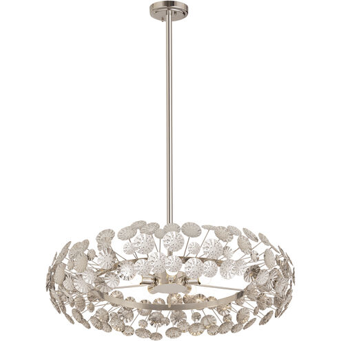 Camora 5 Light 37 inch Nickel Chandelier Ceiling Light