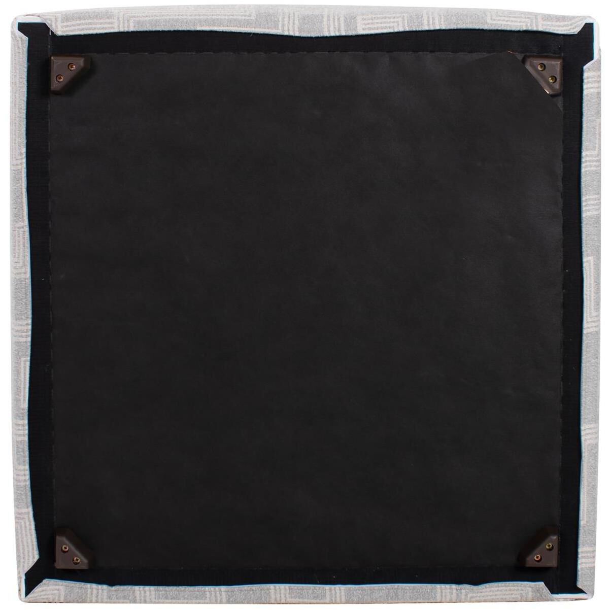 Syros Universal 18 inch Fog Outdoor Ottoman