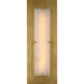 AERIN Dominica LED 10 inch Gild and Alabaster Rectangle Sconce Wall Light, Large