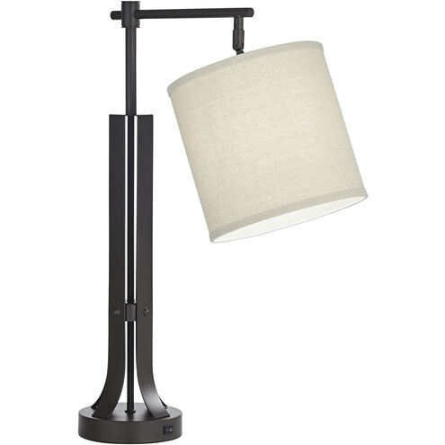 Manti 29 inch 100.00 watt Dark Bronze Powdercoat Table Lamp Portable Light