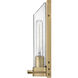 Astoria 1 Light 5.25 inch Heritage Brass Vanity Light Wall Light