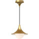 Alora Mood Fuji 1 Light 9.50 inch Pendant