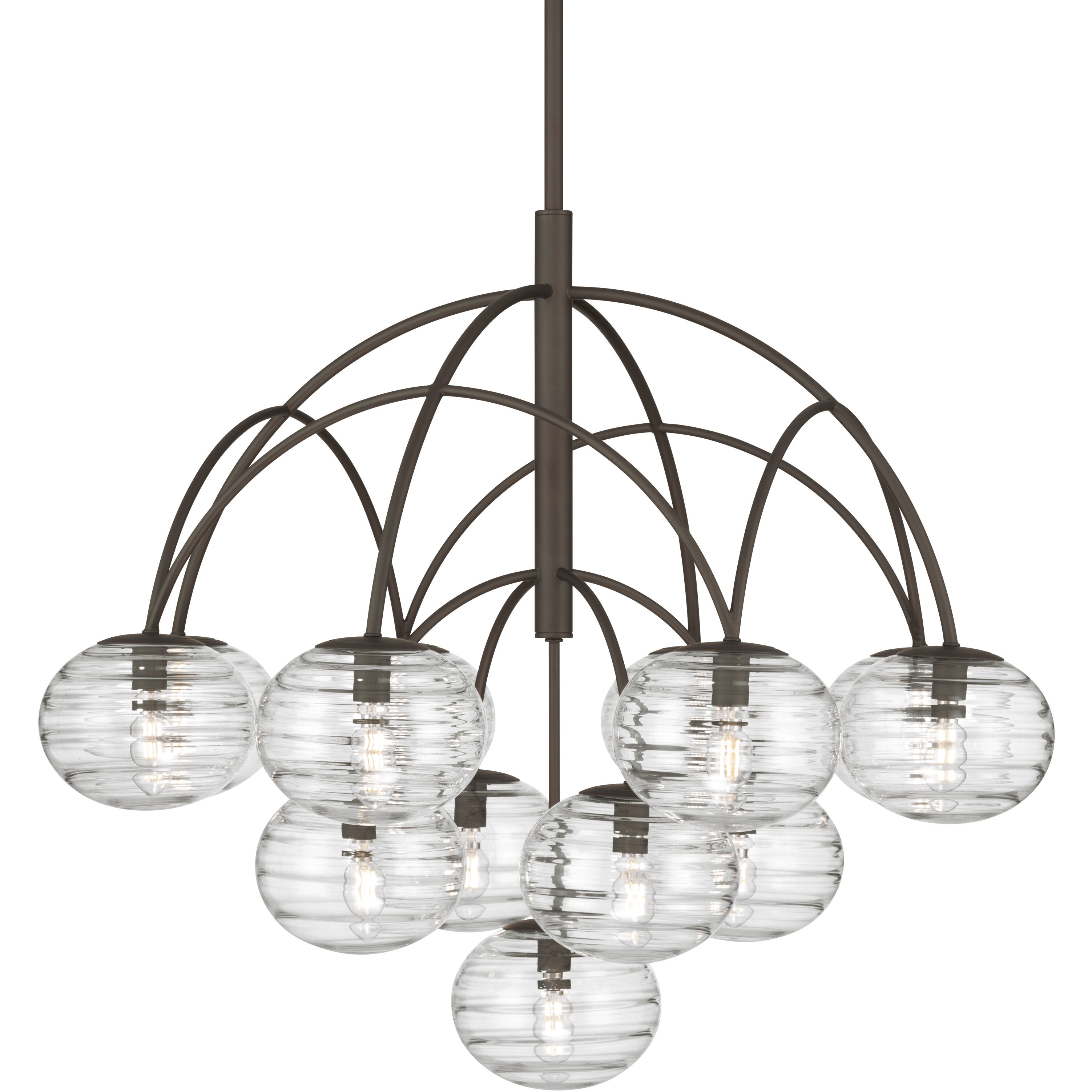 Lenora 13 Light 34.25 inch Dark Bronze Chandelier Ceiling Light