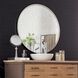 Simone 36 X 36 inch Stainless Steel Wall Mirror