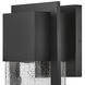 Alex LED 20 inch Black Outdoor Wall Mount, Coastal Elements