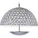 Parasol LED 16.25 inch Polished Chrome Single Pendant Ceiling Light