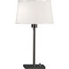 Real Simple 22.75 inch 100.00 watt Gunmetal Powder Coat Table Lamp Portable Light
