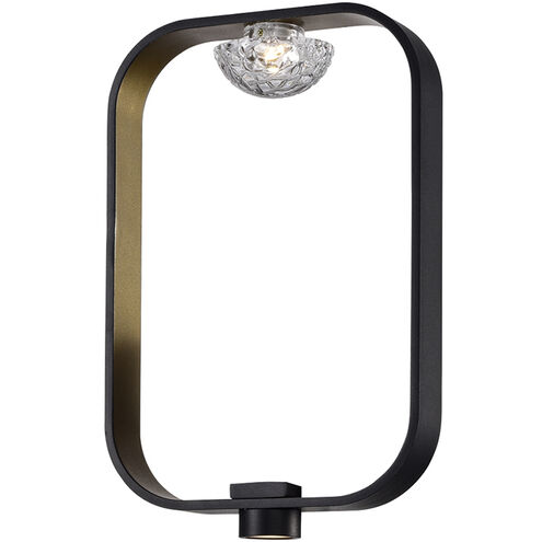 Dagmar LED 9 inch Black Wall Sconce Wall Light