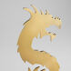 Haku Dragon 21 X 4 inch Sculpture, Tall