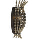 Madison 2 Light 7.5 inch English Bronze Sconce Wall Light