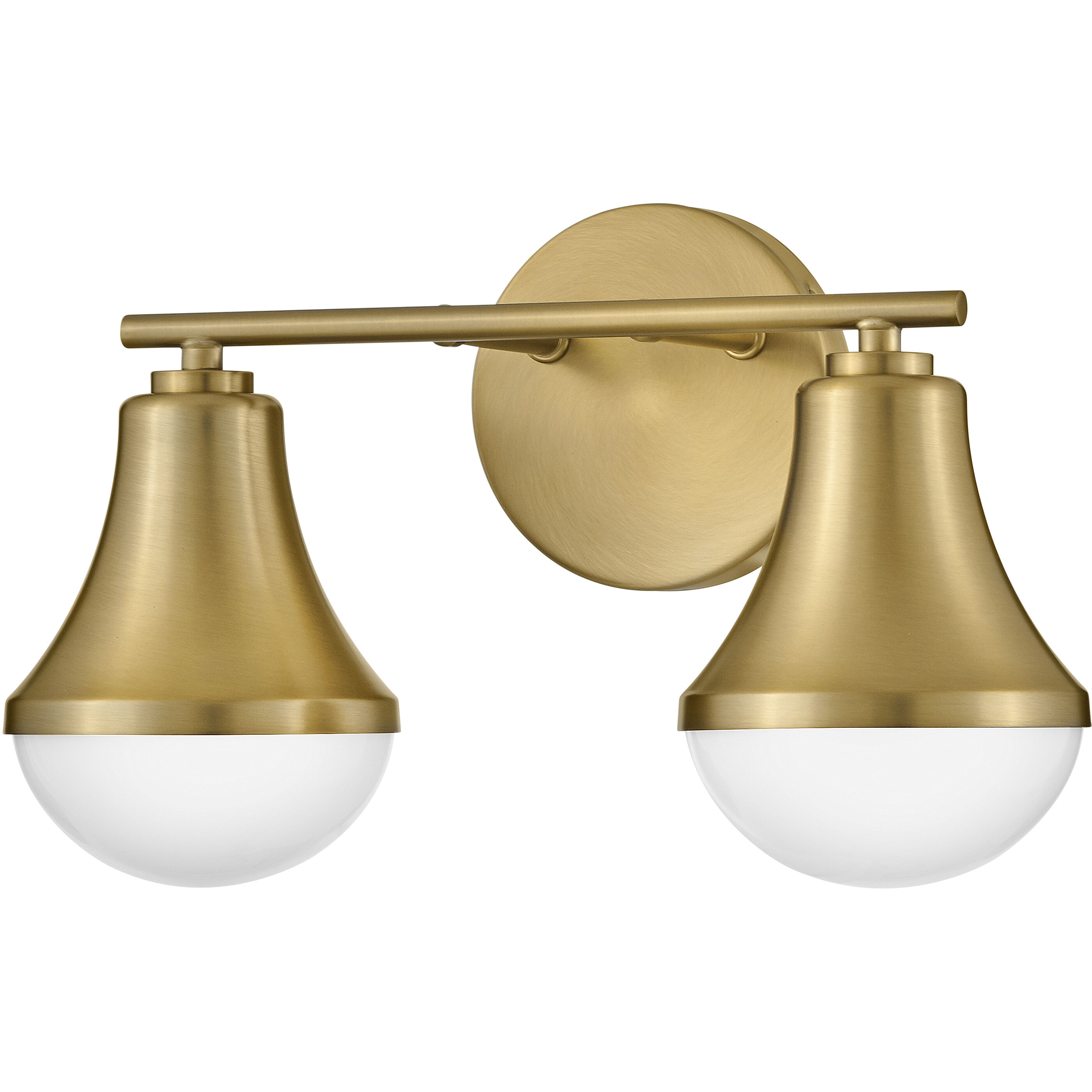 Haddie LED 14.5 inch Lacquered Brass Bath Light Wall Light