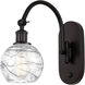 Ballston Athens Deco Swirl 1 Light 6 inch Oil Rubbed Bronze Sconce Wall Light