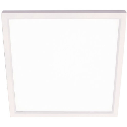 Edge Square LED 6.3 inch White Flush Mount Ceiling Light