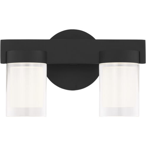 Kelly Wearstler Esfera LED 9 inch Nightshade Black Bath Vanity Wall Light