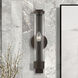 Castleton 1 Light 5 inch Bronze Single Sconce Wall Light, Tall
