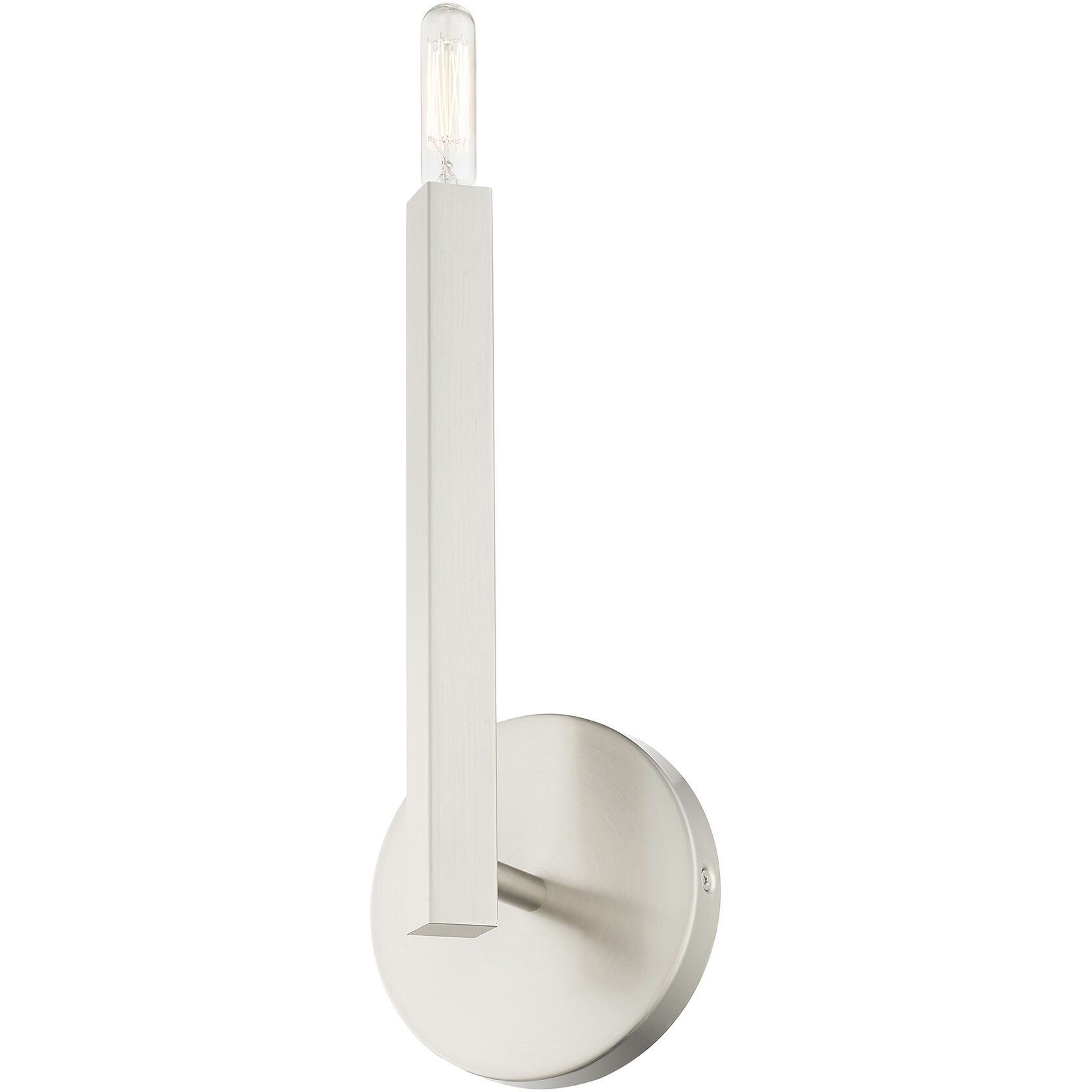 Monaco 1 Light 5.13 inch Brushed Nickel ADA Wall Sconce Wall Light