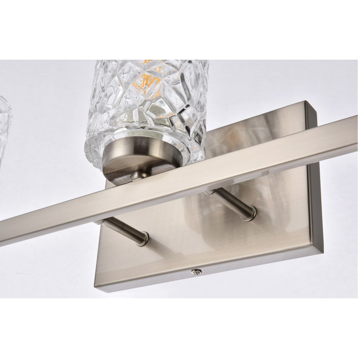 Cassie 5 Light 42 inch Stain Nickel Bath Sconce Wall Light