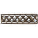 Serafina 4 Light 27 inch Weathered Bronze Vanity Light Wall Light