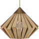 Plunge 1 Light 18 inch Wrought Iron Pendant Ceiling Light
