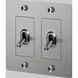 2G Toggle 120-277 Steel Light Switch