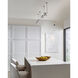 Sean Lavin ISO Aged Brass Low-Voltage Track Head Ceiling Light, Integrated LED