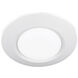 I Can't Believe It's Not Recessed LED 7.5 inch White Flush Mount Ceiling Light in 3000K, 4, WAC Limited