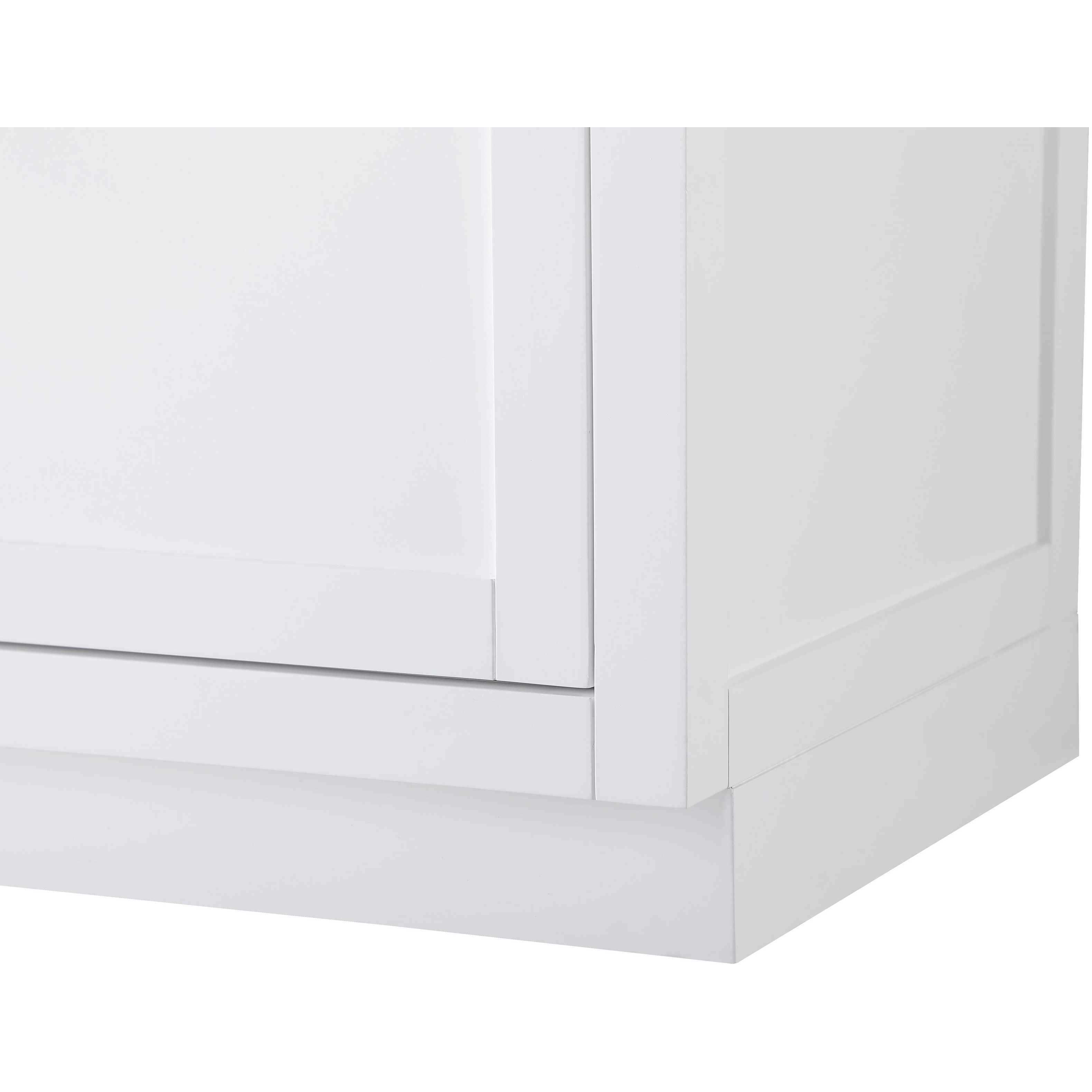 Alden 54 X 35 inch White Bathroom Vanity Cabinet