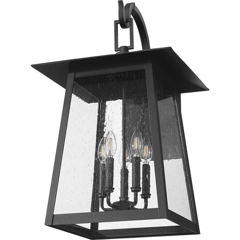 Rainer Outdoor Wall Light in Black, G9
