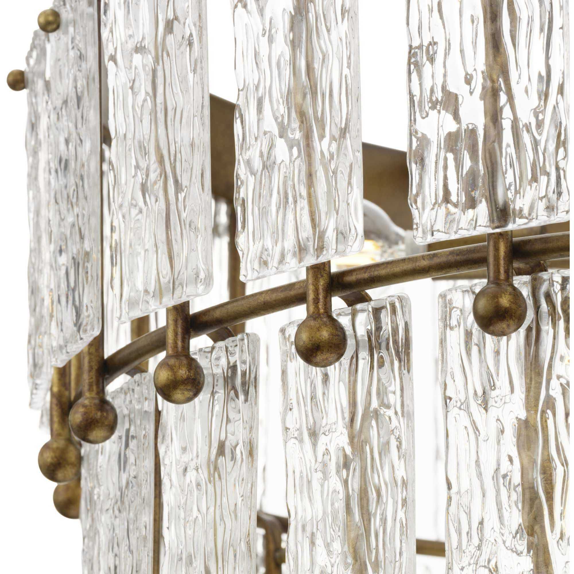 Chevall 6 Light 24.87 inch Gold Ombre Chandelier Ceiling Light, Design Series