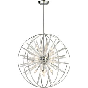 Twilight 15 Light 32 inch Polished Chrome Chandelier Ceiling Light