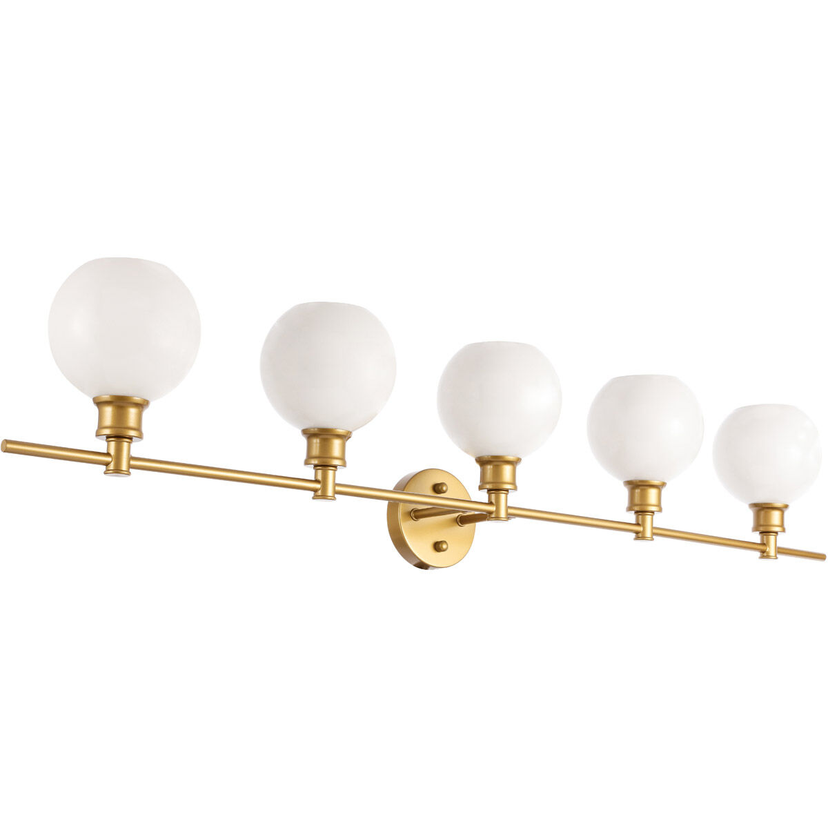 Collier 5 Light 47 inch Brass Wall sconce Wall Light